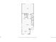 First floor plan showing living room, dining room, and kitchen at 30 S Oneida St, Denver, CO 80230