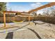 Two hammocks under a wooden pergola at 951 S Fulton St, Aurora, CO 80247