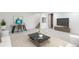 Finished basement living area, perfect for a home office or recreation at 6335 Martin Luther King Jr Blvd, Denver, CO 80207
