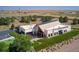 Aerial view of the Aurora Highlands information center at 3441 N Denali St, Aurora, CO 80019