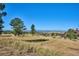 Empty lot with mountain views and distant homes at 8830 Witez Ct, Parker, CO 80134