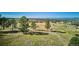 Elevated view of residential lots with mountain views at 8830 Witez Ct, Parker, CO 80134