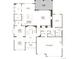 Gourmet kitchen, great room, and 3-car garage floor plan at 4993 Hickory Oaks St, Castle Rock, CO 80104
