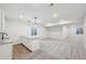 Large basement rec area with island kitchen at 5959 S Platte Canyon Dr, Littleton, CO 80123
