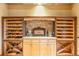 Custom wine cellar with ample storage at 456 Crystal Ridge Rd, Evergreen, CO 80439