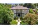 Stunning two-story home with gray exterior and landscaping at 2698 S Adams St, Denver, CO 80210