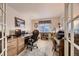 Dedicated home office with built-in desks and ample storage at 3761 Black Feather Trl, Castle Rock, CO 80104