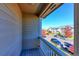 Private balcony overlooking the community at 1221 Bistre St, Longmont, CO 80501