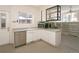 Modern kitchen with stainless steel appliances and white cabinets at 44 N Lincoln St, Denver, CO 80203