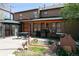 Large backyard with patio, grill, and dog run at 44 N Lincoln St, Denver, CO 80203