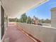 Private balcony with city views at 1250 N Humboldt St # 201, Denver, CO 80218