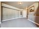 Finished basement room with neutral walls, carpet, and plenty of space at 9983 Heather Dr, Castle Rock, CO 80108