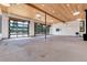 Spacious garage with high ceilings and large doors at 3823 Castle Butte, Castle Rock, CO 80109