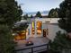 Modern home with large deck and mountain views at 3823 Castle Butte, Castle Rock, CO 80109