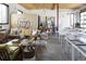 Large art studio with lots of natural light and workspace at 3823 Castle Butte, Castle Rock, CO 80109