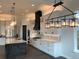 Modern kitchen featuring a large island and custom cabinetry at 270 High Meadows Loop, Elizabeth, CO 80107