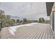 Spacious rooftop deck with composite decking and city views at 1670 Simms St, Lakewood, CO 80215