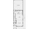 Main floor plan includes a kitchen, great room, dining area, and two-car garage at 3315 N Coolidge Way, Aurora, CO 80019