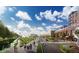 View of a community area with shops and walking paths at 3315 N Coolidge Way, Aurora, CO 80019