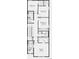 Second floor plan features three bedrooms, a primary suite, and laundry room at 3315 N Coolidge Way, Aurora, CO 80019