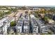 Aerial view of townhomes with rooftop decks at 2815 W 25Th Ave # 2, Denver, CO 80211