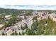 Aerial view of a mountain town with various structures at 131 Russel Gulch Rd, Central City, CO 80403