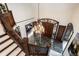 View of the entryway from the upper floor at 1189 Rembrandt Rd, Boulder, CO 80302