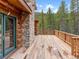 Deck with access to a home with a mountain view at 733 Rainbow Rd, Idaho Springs, CO 80452