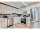 Updated kitchen, featuring stainless steel appliances at 555 E 10Th Ave # 3, Denver, CO 80203