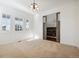 Formal dining room with chandelier and sliding barn doors at 5694 Pinto Valley St, Parker, CO 80134