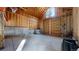 Spacious garage with high ceilings and double doors at 6474 Lone Eagle Rd, Golden, CO 80403
