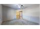 Bright bedroom with carpeted floor and ceiling fan at 6474 Lone Eagle Rd, Golden, CO 80403