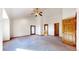 Bright bedroom with access to bathroom and ample space at 6474 Lone Eagle Rd, Golden, CO 80403