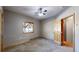 Secondary bedroom with window and closet at 6474 Lone Eagle Rd, Golden, CO 80403