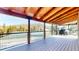 Spacious deck offering scenic mountain views at 6474 Lone Eagle Rd, Golden, CO 80403