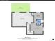 Floor plan showing a basement, 2 bedrooms, and a bathroom at 2450 S Deframe St, Lakewood, CO 80228