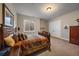 Spacious bedroom with ample closet space and neutral decor at 5069 Castle Pines S Dr, Castle Rock, CO 80108