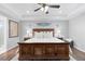 Main bedroom with king bed and wood flooring at 637 W 174Th Ave, Broomfield, CO 80023