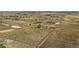 Aerial view showcasing the property and surrounding area at 2452 Shetland Trl, Elizabeth, CO 80107