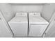 Laundry closet with washer and dryer included at 6850 Xavier Cir # 12, Westminster, CO 80030
