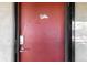 Exterior apartment entry door with keyless entry at 1021 Carr St # 22, Lakewood, CO 80214