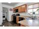 Well-equipped kitchen featuring modern appliances and ample counter space at 20000 Mitchell Pl # 71, Denver, CO 80249