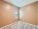 Small bedroom with neutral walls and carpet flooring at 7203 Arkansas St, Frederick, CO 80530
