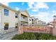 Hunters Chase townhome community entrance at 18633 Stroh Rd # 2-103, Parker, CO 80134