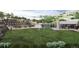 Large community lawn with cornhole and a pavilion at 1871 Grayside Cir, Castle Rock, CO 80109