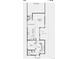 First floor plan showing kitchen, dining, and living areas at 19085 E 66Th Ave, Denver, CO 80249