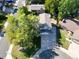 Aerial view of a house and surrounding neighborhood at 11008 Vrain Ct, Westminster, CO 80031