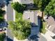 Top-down view of house, yard, and surrounding neighborhood at 11008 Vrain Ct, Westminster, CO 80031