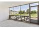 Screened porch with view of the community at 9315 E Center Ave # 11A, Denver, CO 80247
