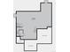 Unfinished basement layout with partial excavation at 1658 Fox Trotter Pt, Castle Rock, CO 80104